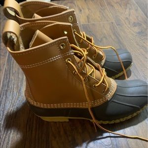 New LL bean duck boots